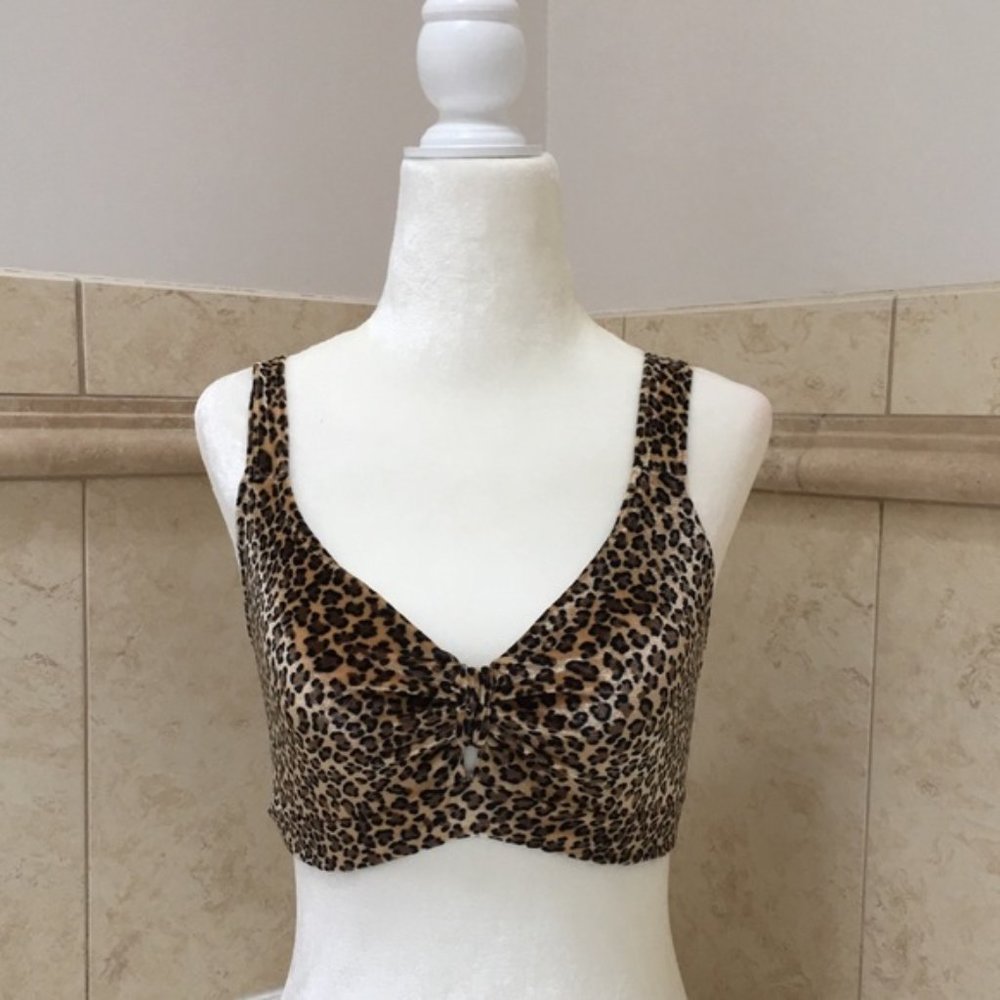 Soft Leopard Bra